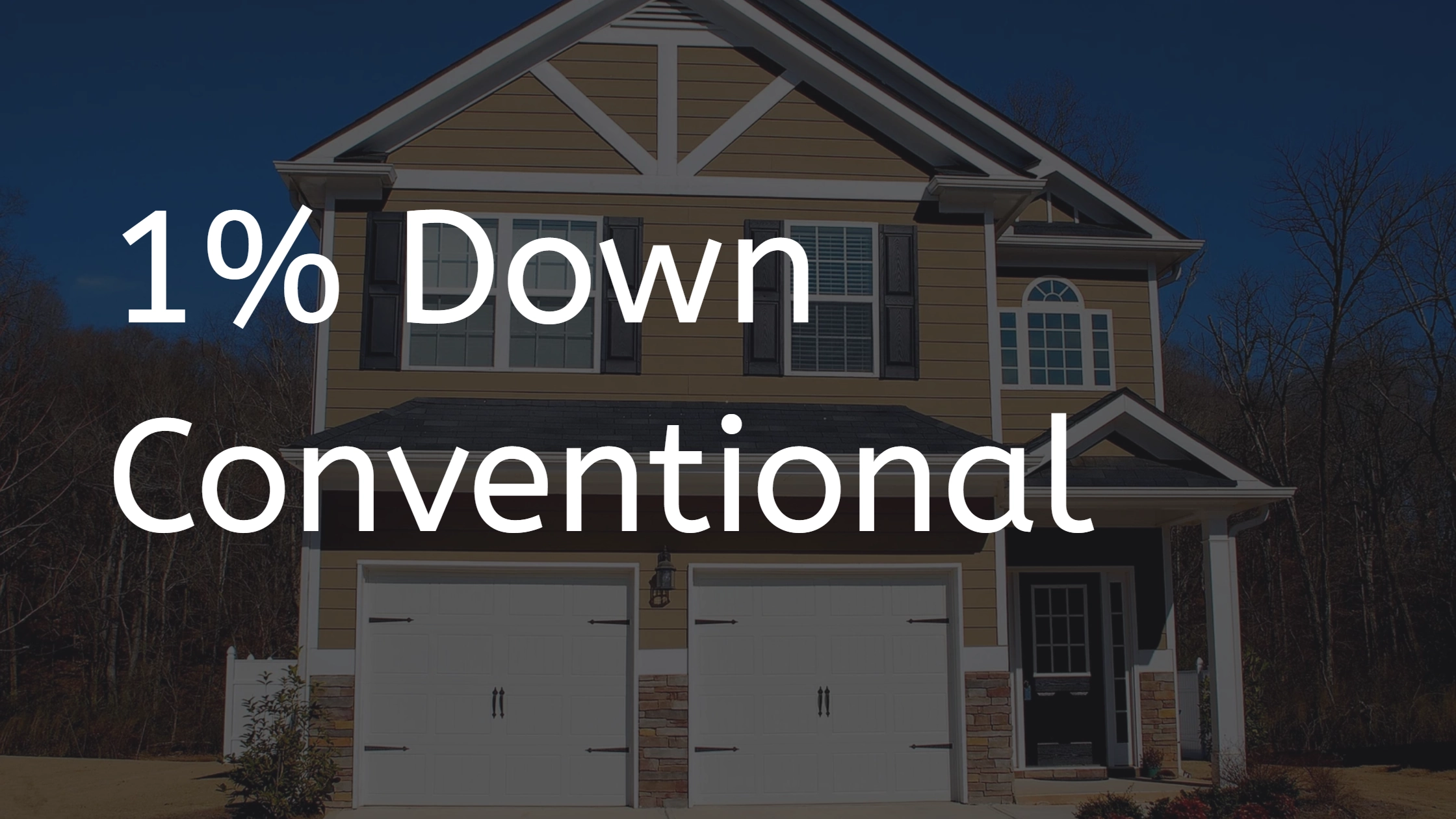 1 Percent Down Payment Assistance