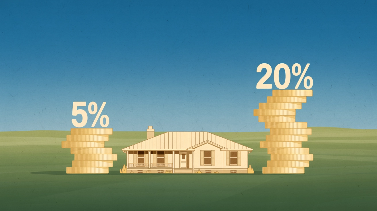 Should You Put 5% or 20% Down on a House