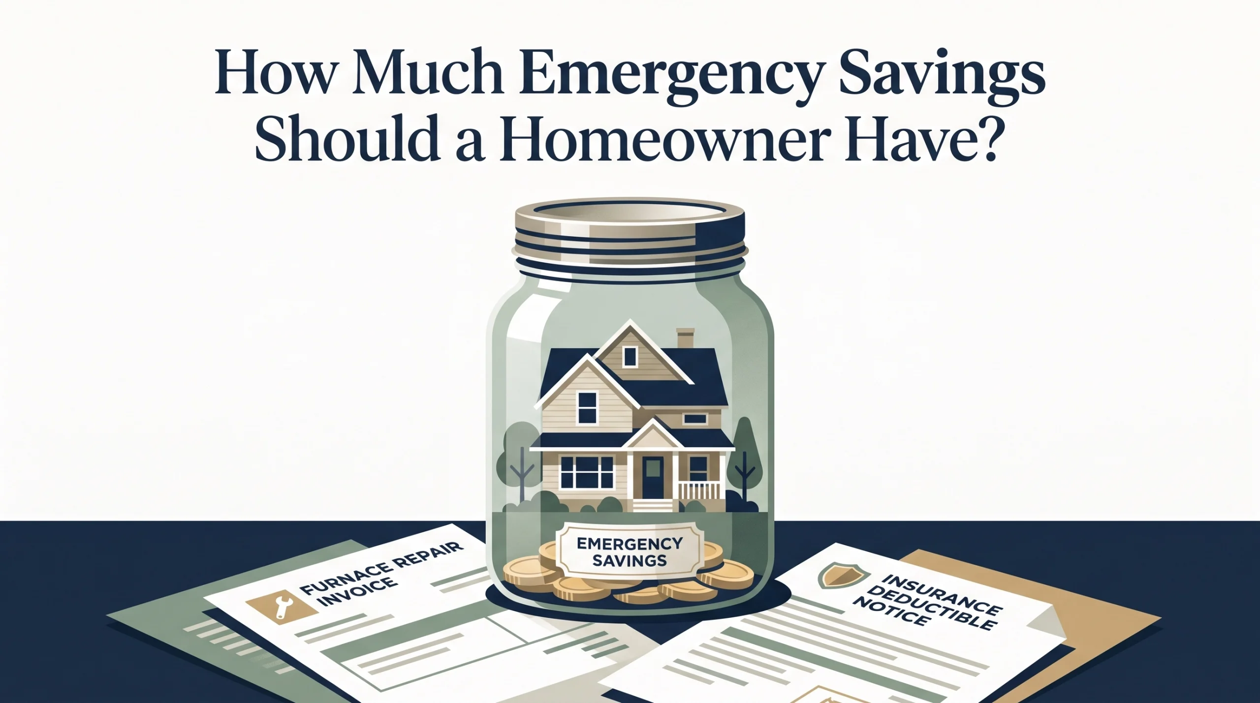 How Much Emergency Savings Should a Homeowner Have